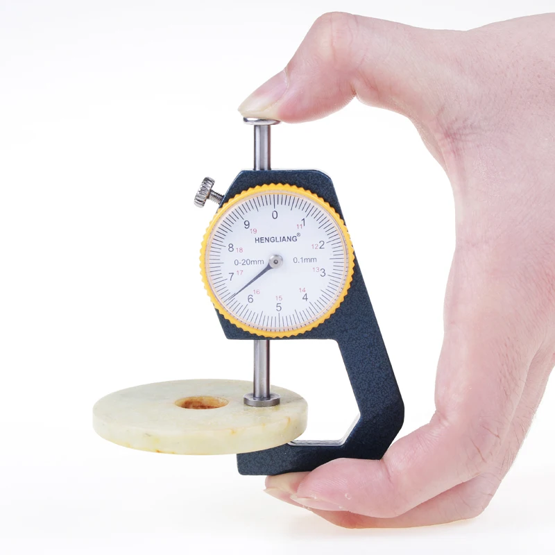

Thickness gauge thickness measurement tools 0-20*0.1 precision copper porcelain ancient jade constant thickness gauge