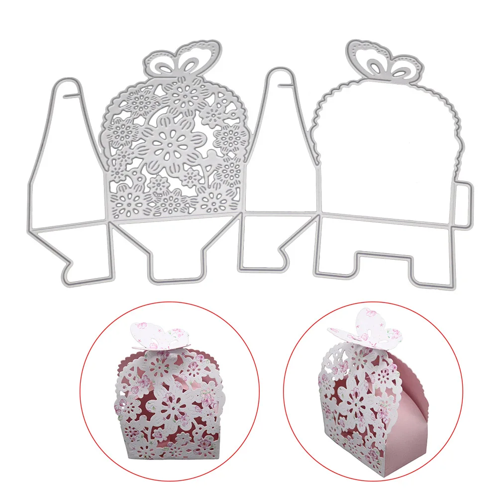 

DIY Carbon Steel 3D Butterfly Gift Box Cutting Dies Molding Cutting Decoration Scrapbook Craft Die WXV Sale