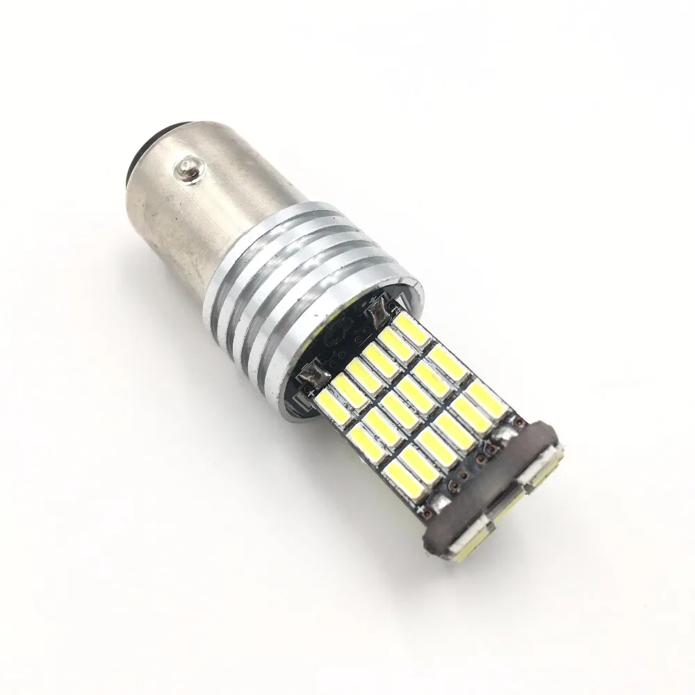 1157 BAY15D P21/5W светодиодный светильник 45 SMD 4014 Автомобильный задний стоп