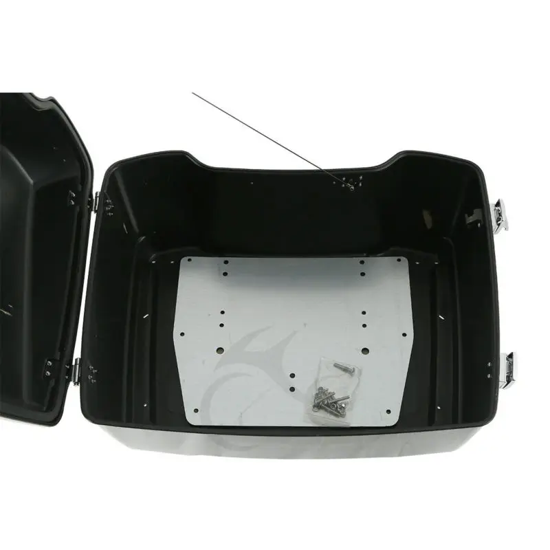 Base do Tronco para Harley Pacote Placa Tour Touring Road King Street Electra Glide 93-13 Flhtcu Flhr Novo Pak 3 tour pak touring road king street electra