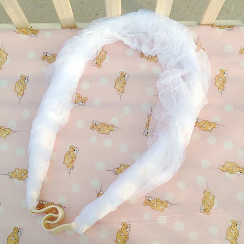 Портативная детская кроватка складная москитная сетка для сна младенцев декор