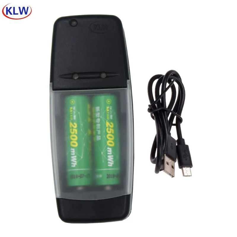 

2 slots Smart USB Battery Charger for Rechargeable 1.6V NI-ZN AA AAA tip battery intelligent charger with LED display