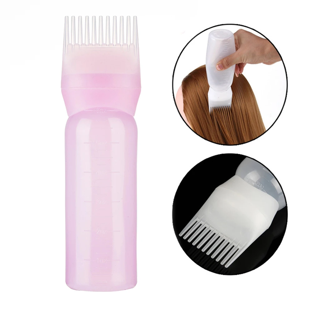 Plastic hair dye bottle applicator with Graduated Brush Dispensing Kit Salon Hair Coloring Dyeing Styling Tools 50pcs set dispensing needle welding fluxes for welding tools suitable all glue liquid solder paste adhesive dispenser