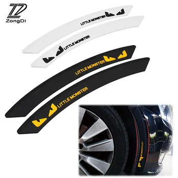 

ZD Car Wheel eyebrow decorative Anti-collision Strip Sticker for Acura Chevrolet Cruze Aveo Peugeot 307 308 Seat Leon Mazda 3 6