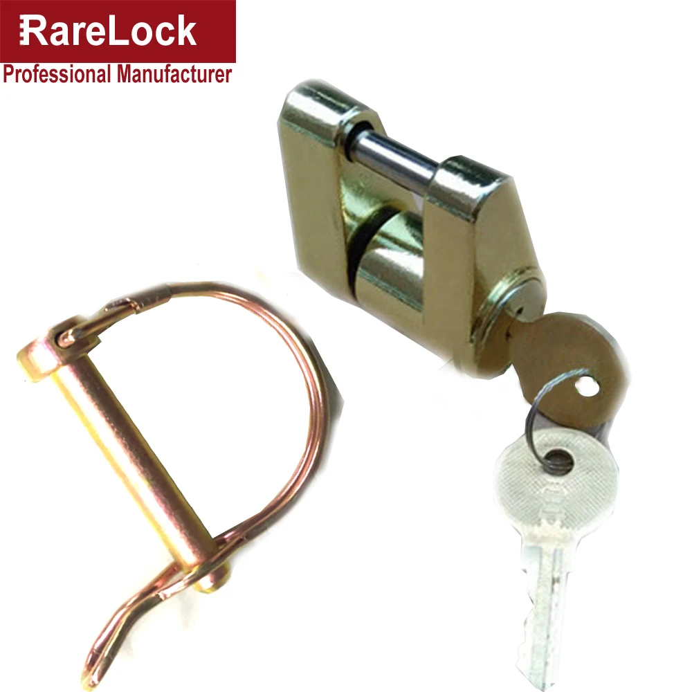 Rarelock MMS450 Trailer Padlock Trailer Pin Hasp Trailer Arm Lock Yacht