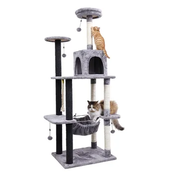 

для кошек Kitten Cat Tree Scratching Post House Play Toys Cat Scratcher Cat Mat Climbing Playing Climbing Furnitur