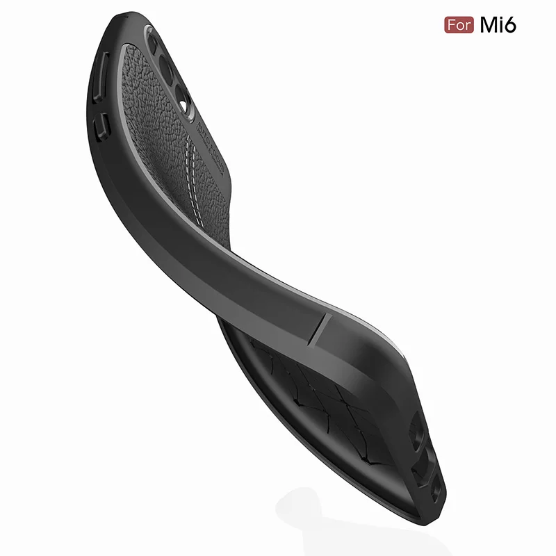 Litchi leather silicone case xiaomi mi6 (9)