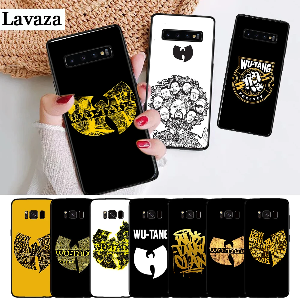 

Lavaza Wu-Tang Wu Tang Cartoon Silicone Case for Samsung S6 Edge S7 S8 Plus S9 S10 S10e Note 8 9 M10 M20 M30