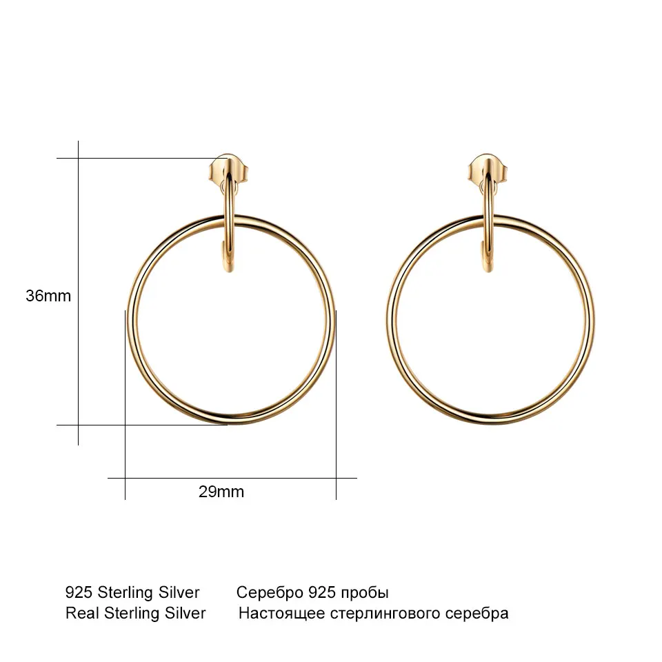 Женские серьги кольца из серебра 925 пробы|earrings for|earring for weddingearrings women |
