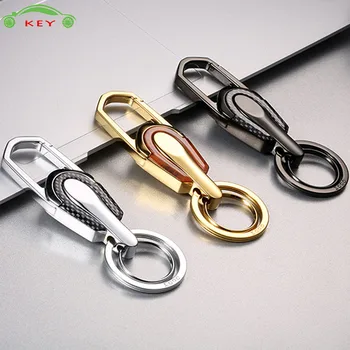

Car Styling Men Keychain for Business Gift High-end Auto Key Rings for Lexus Subaru Renault Mitsubishi Toyota Audi Key Holder