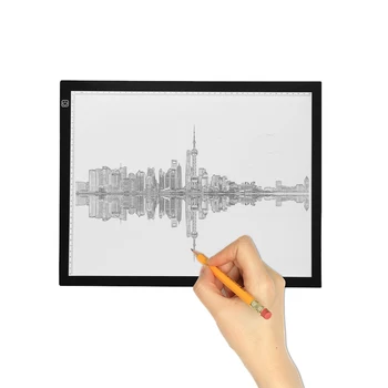 

A3 LED Copyboard with Scale Ultra-thin USB Powered Tracing Light Pad Board 3 Level Adjustable Brightness for Artists Drawing