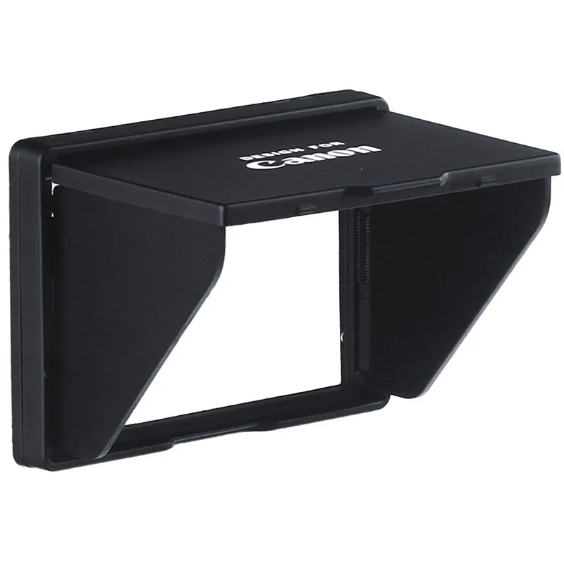 

C32W LCD Screen Protector Pop-up sun Shade lcd Hood Shield Cover for Mirrorless Digital CAMERA FOR CANON EOS M5 1DC G3X