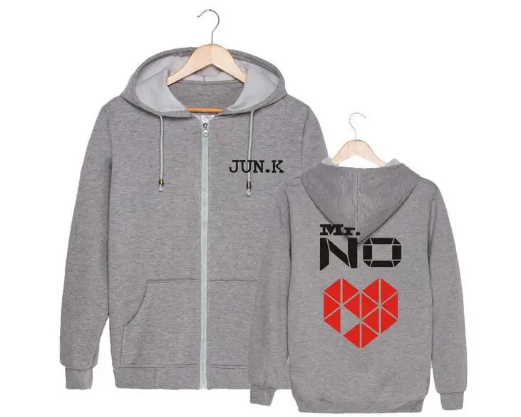 Kpop 2pm jun.k Min Jun Mr.No печатная Свободная Толстовка для фанатов модная осенне зимняя