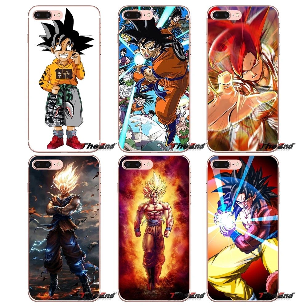 Dragon Ball z Goku Soft Transparent Bag Case For Huawei P Smart Y6 P8 P9 P10 Plus Nova P20 Lite Pro Mini 2017 SLA-L02 SLA-L22 2i | Мобильные