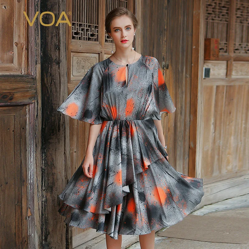 heavy flare gown