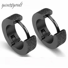 Корейские серьги из нержавеющей стали 316L в стиле хип хоп для