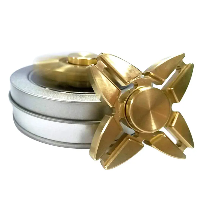 High Quality Gold Fidget Hand Spinner Finger Tri-Spinner Metal Spinner For Autism ADHD Anxiety Stress Toy Gift High Quality Gold Fidget Hand Spinner Finger Tri-Spinner Metal Spinner For Autism ADHD Anxiety Stress Toy Gift