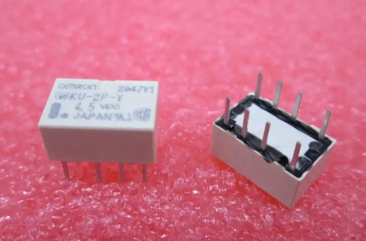 Горячая новинка G6KU 2P Y 4.5VDC G6KU2PY 4 5 V DIP8 10 шт./лот|Реле| |