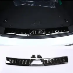 Для Jaguar f-pace X761 нержавеющая сталь задний хвост двери интерьер бампер багаж подоконник отделка двери Крышка отделка 2016 2018-304