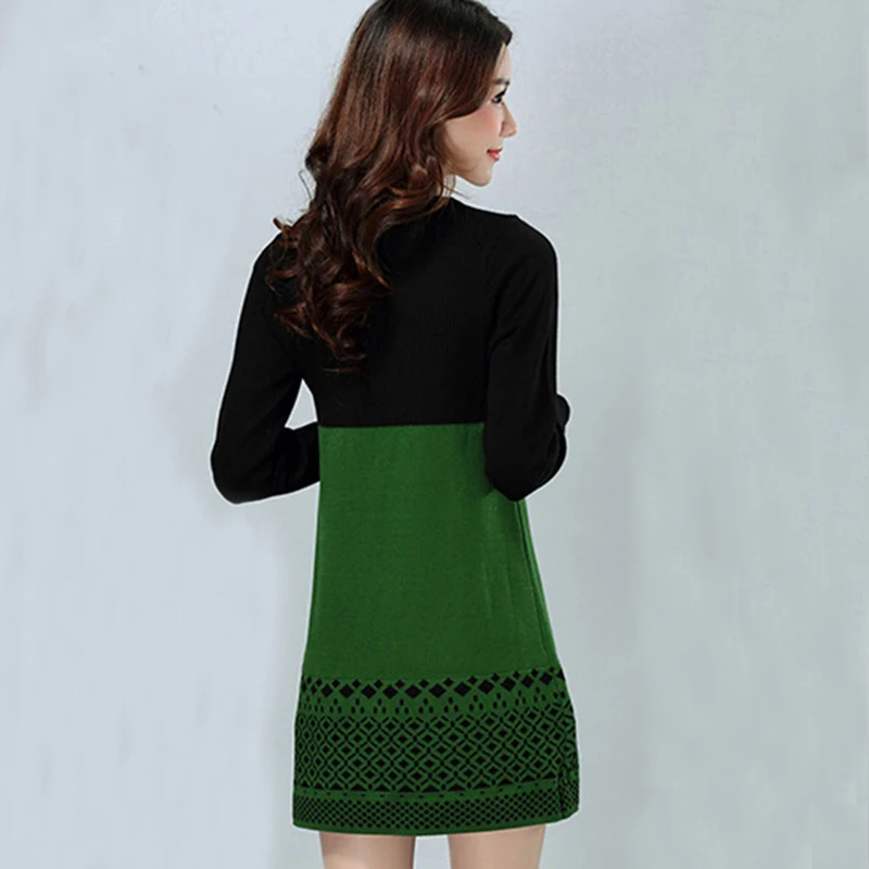 Autumn-Winter-Warm-Sweater-Dress-Women-O-Neck-Sexy-Knitted-Dresses-Long-Sleeve-Patchwork-Mini-Pullovers (1)