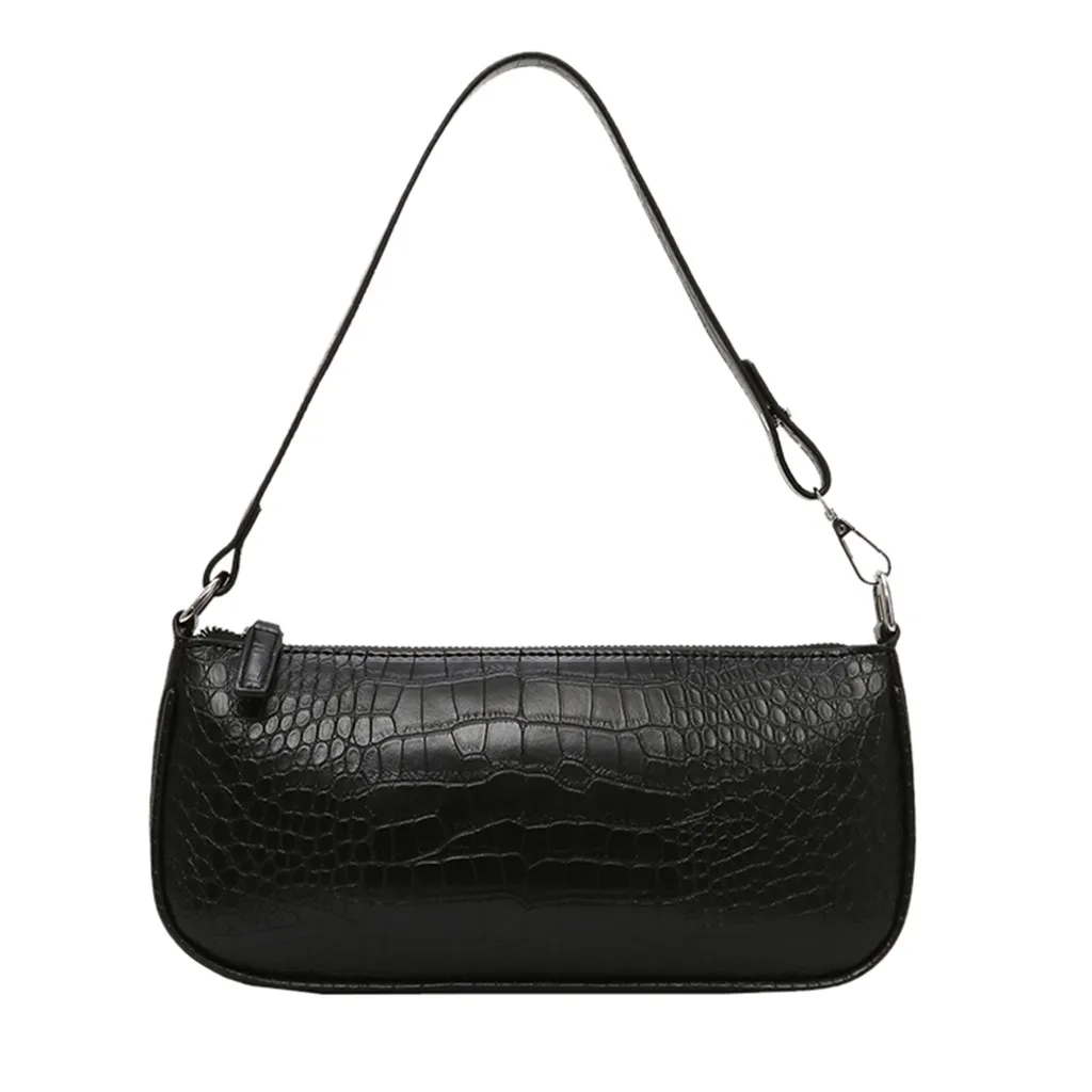 

Retro Alligator Pattern Women Messenger Flap Handbags 2019 New PU Leather Street Casual Solid Zipper Shoulder Bags Bolsa Mujer