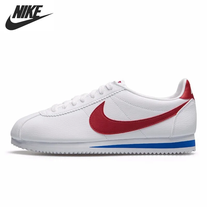 Оригинальный Новое поступление 2019 NIKE Классический CORTEZ кожа для мужчин's обувь для скейтбординга спортивная обувь