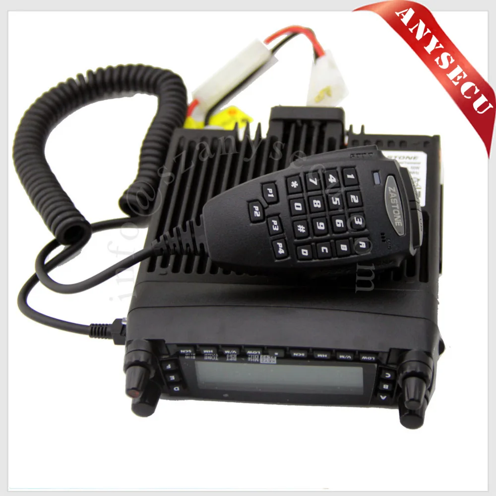 2016 New Launch Quad Band Mobile Radio Station ZASTONE MP800 transceiver MP-800 car radio Free Shipping | Мобильные телефоны и