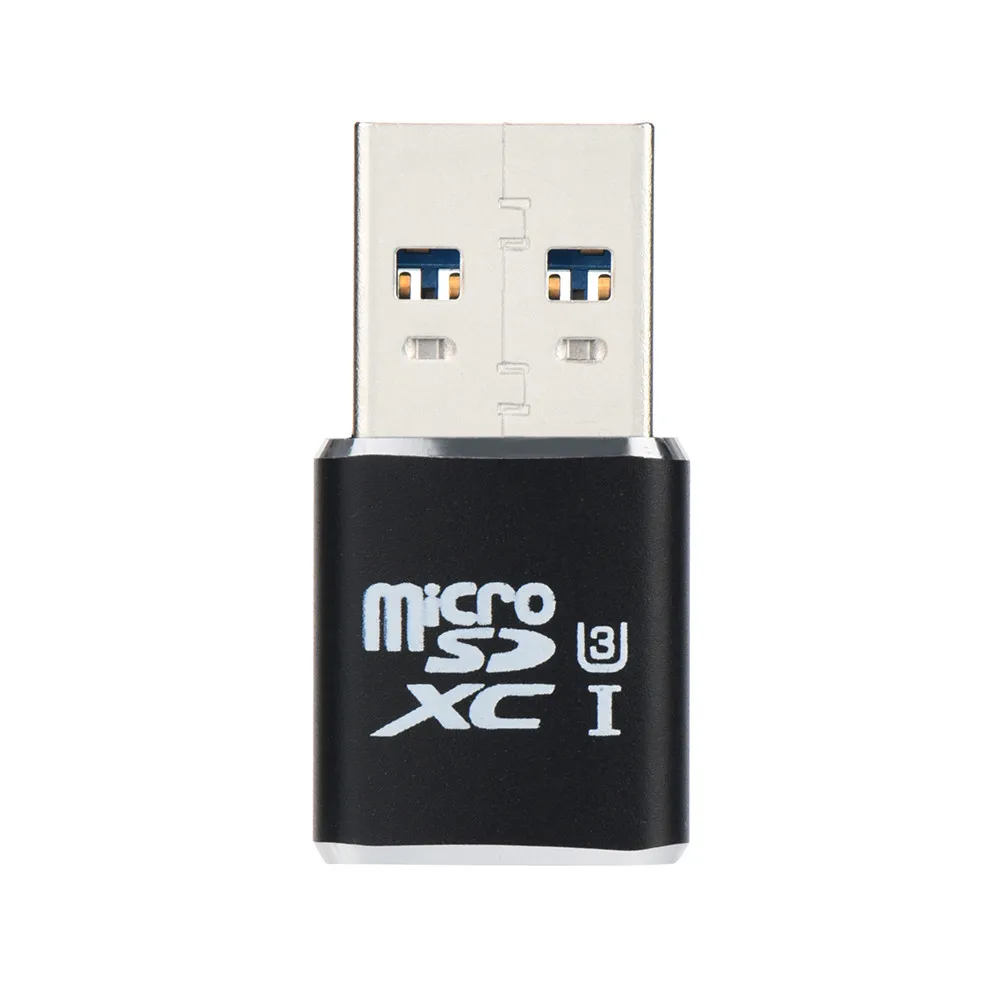 Для носимых devicesUSB 3,0 мини-считыватель карт/MICRO SD/SDXC алюминиевый TF кард-ридер для relogio inteligente