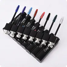 8 Colours Waterproof Mascara Charm Curling Eyelash Extension Makeup Cosmetic Charming Mascara Hot Sale