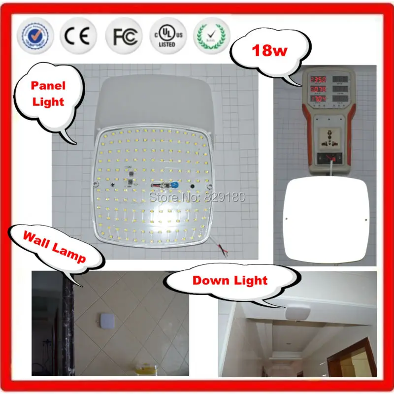 

18w Led Wall lamp Led Down Light 18w 220v 230v 240v Led Ceiling Downlight 18w Led Panel Light