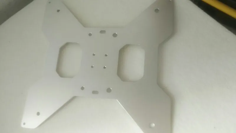 

funssor 1pc Tarantula 3D Printer MGN2H Anodized Aluminum Y Carriage Stiff Upgrade Plate Tarantula Y carriage for MGN12H rail