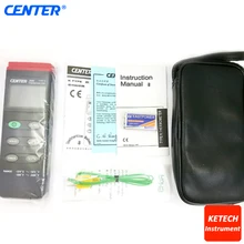 Цифровой К-типа термометр с функцией автоматического Мощность функции CENTER300