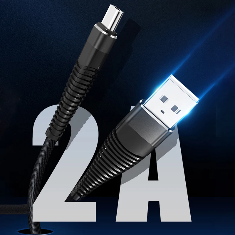 

Fast Charging Mobile Cable Datasync Micro USB/Type C/8 pin Cable For iPhone Samsung S6 Xiaomi MI9 Android phone Charger USB Cord