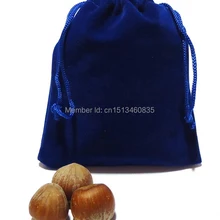 100 шт./лот высокое качество бархат Ювелирная сумка/чехол для косметики/камера, Размеры могут быть адаптированы при желании, различные цвета, торговля