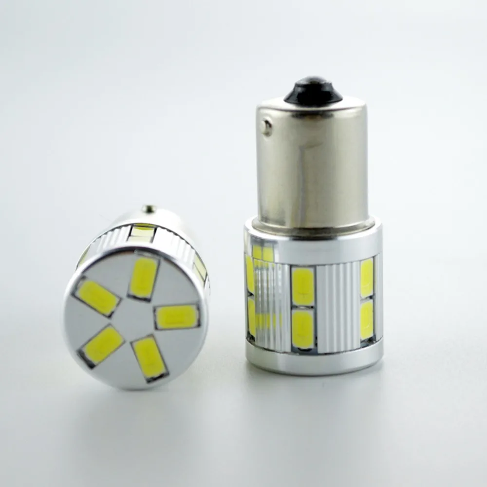 2 шт. 1156 BA15S P21W светодиодный BAU15S PY21W BAY15D светодиодный 1157 P21/5 Вт R5W 17SMD 5630 Автомобильные лампы накаливания автомобиля светодиодный свет 6 V Белого красного и желтого цвета