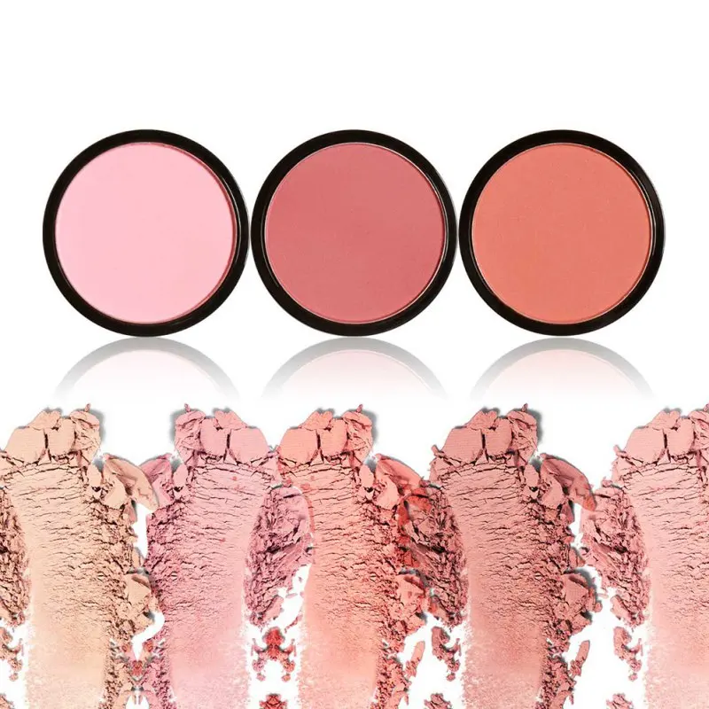 6 Colors Makeup Blush Natural Pressed Blusher Powder