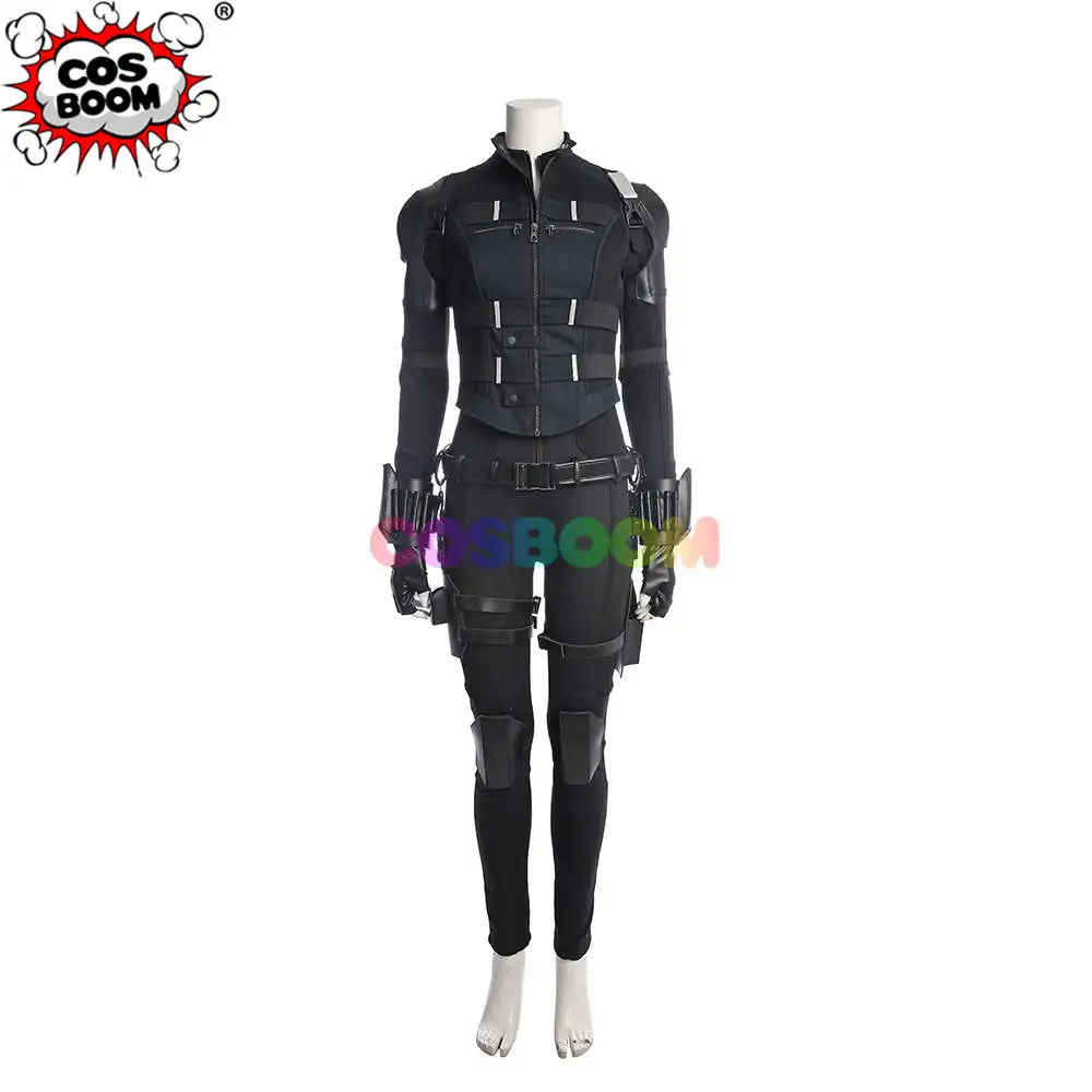 Avengers infinity war black widow costume11