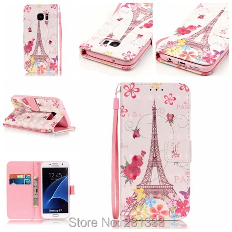 3D Cartoon Strap Wallet Flip Leather Pouch For Samsung Galaxy S7 S5 S6 EDGE NOTE5 LG K5 Stylus 2 LS775 Butterfly Stand Card 1pcs | Мобильные