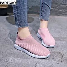 Г., стильные вязаные носки розовые, черные и синие стрейчевая ткань удобные легкие Женские повседневные туфли большого размера