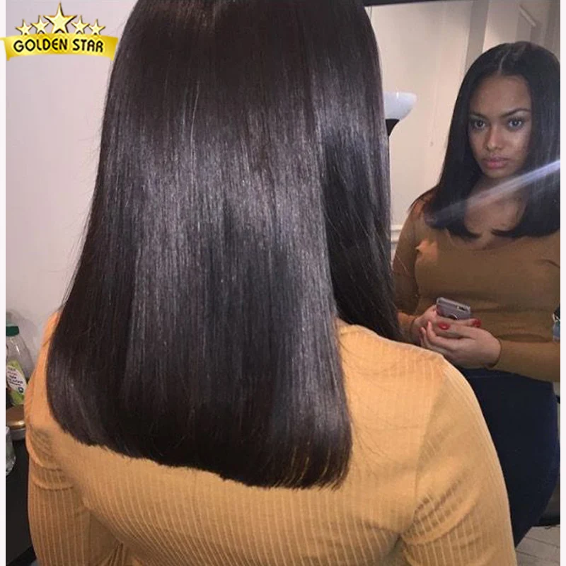 Grade 7a Unprocessed Virgin Hair 4 Bundles Straight Milky Way Human