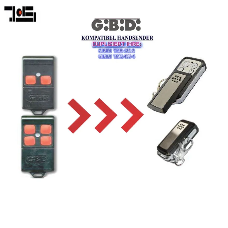 

For GIBIDI OPEN OUT2,OPEN OUT4 compatible replacement remote