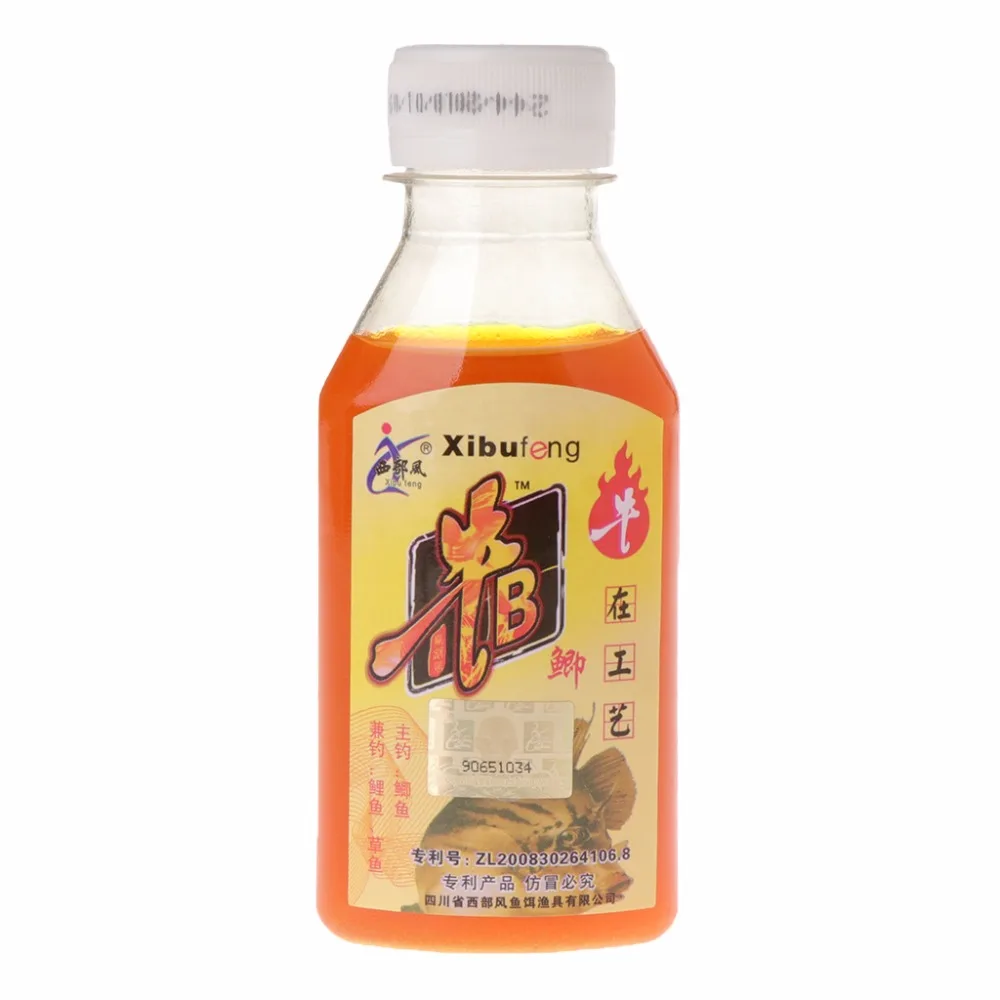 

90ml Fishing Bait Artificial Lure Liquid Carp Flavor Additive Fishy Smell Bottle