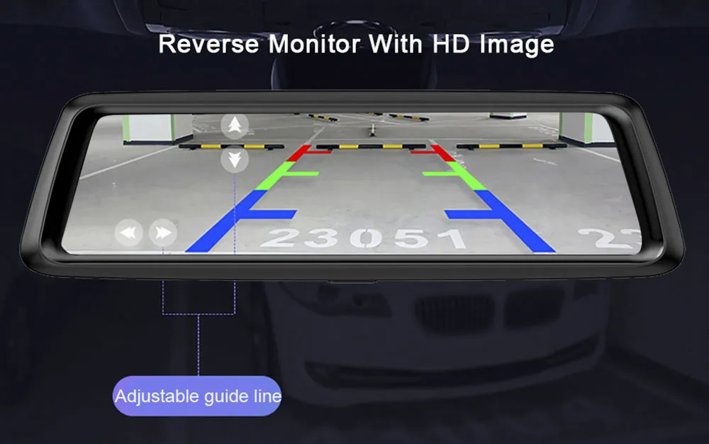 10 дюймов Двойной объектив 1080P Dash Cam Видео Регистраторы 3g 4G Автомобильный авто DVR регистратор заднего вида Зеркало Автомобильная камера gps навигации