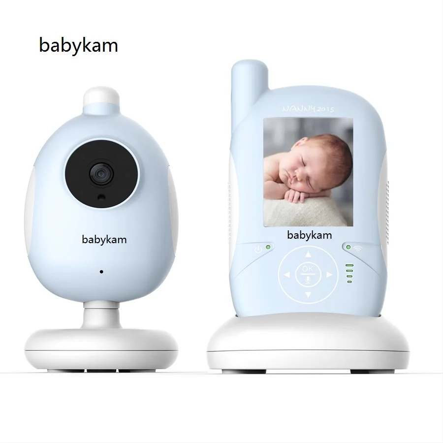 

babykam vigilabebes baby camera 2.4 inch LCD IR Night vision Lullabies Temperature Monitor 2 way talk baby intercom vigila bebes