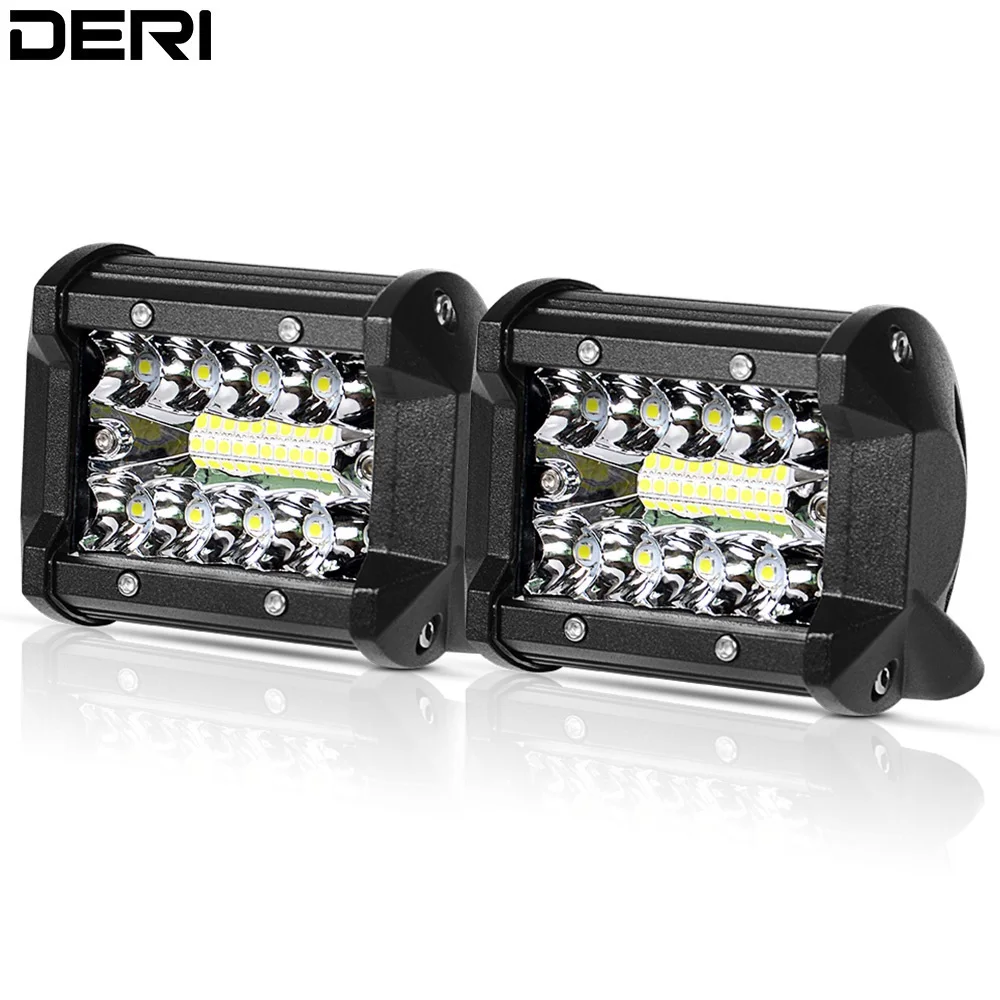 

4" 7" 10" 12" 17" 20" inch 60W 120W 144W 180W 252W 288W Triple Row LED Work Light Bar for Truck Offroad Boat Car 4WD ATV SUV UAZ