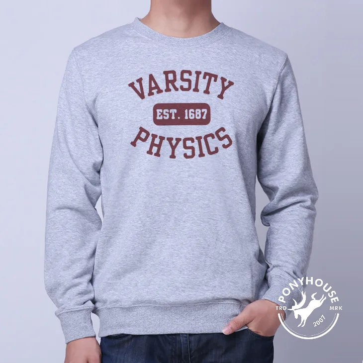 2015H LHS TOP VARSITY PHYSICS sweater coat physical male Sweatshirtin