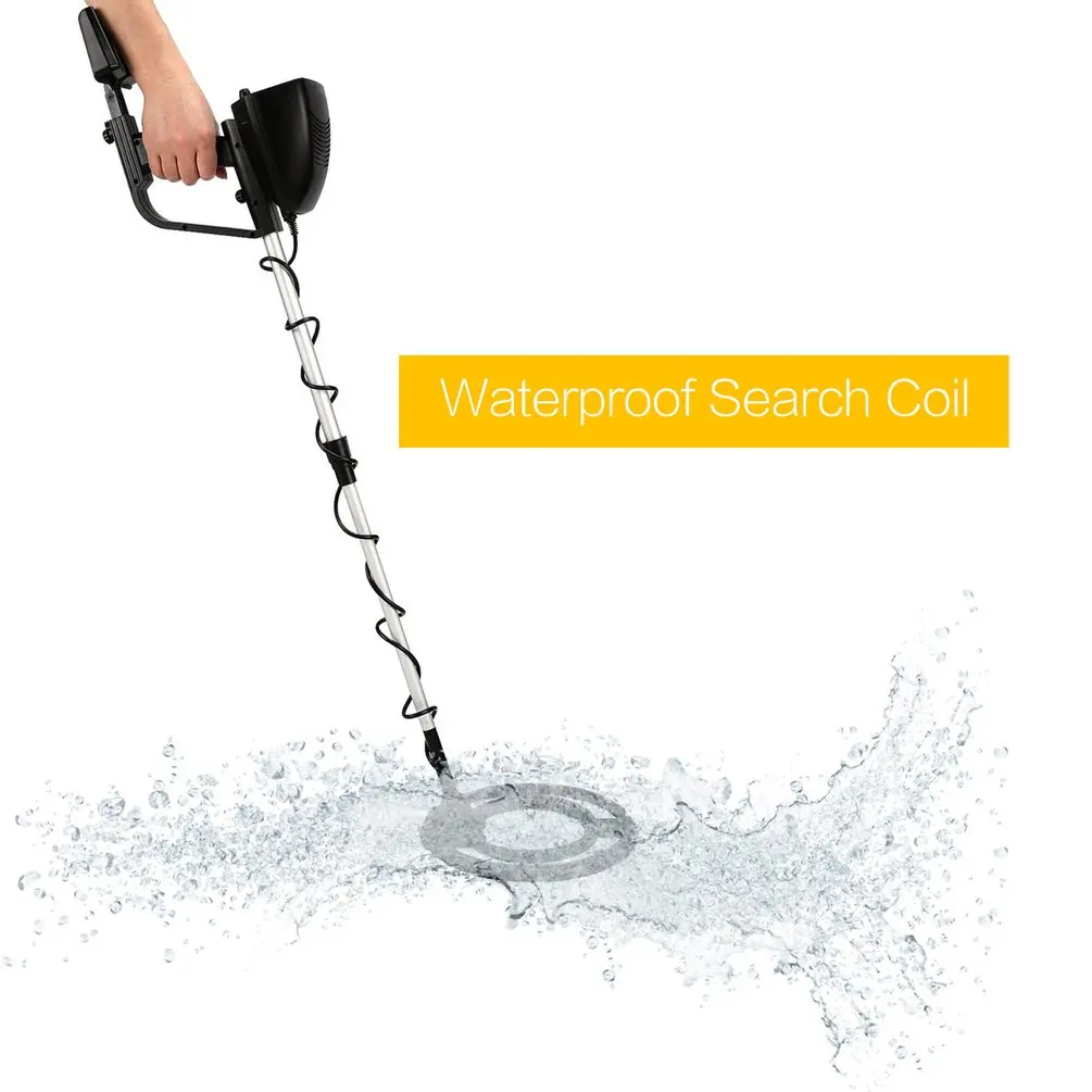 

MD4060 Professional Portable Mini Underground Metal Detector Handheld Treasure Hunter Gold Digger Finder Length Adjustable