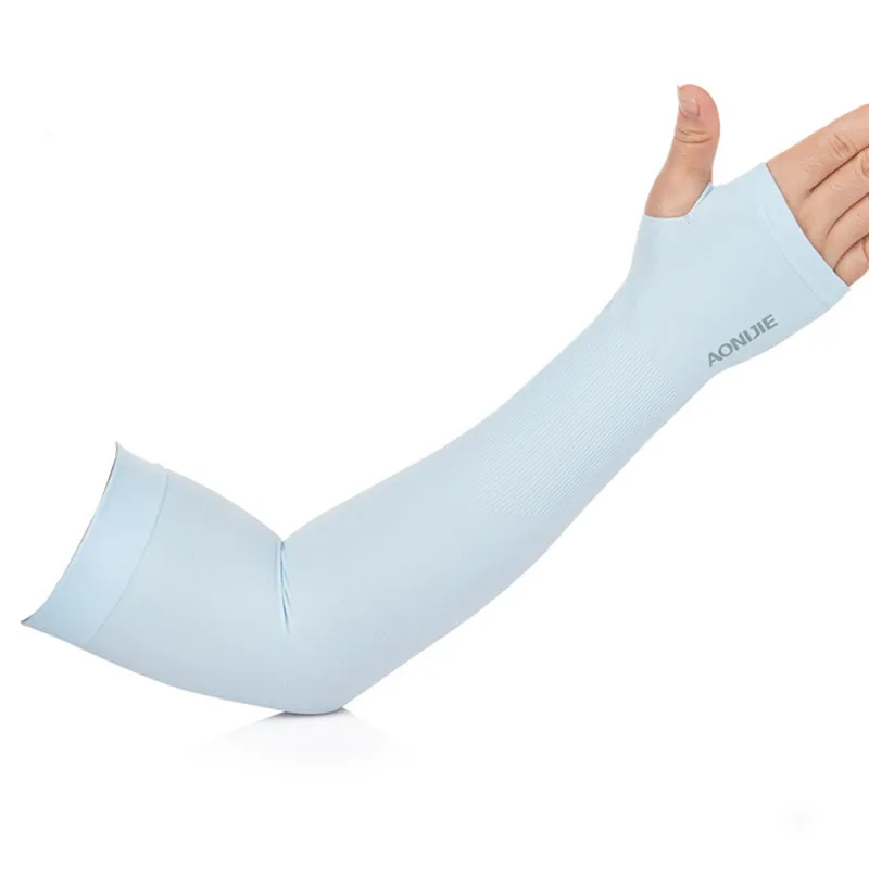 Солнцезащитные перчатки ледяные шелковые солнцезащитные манжеты спортивные перчатки для вождения ледяные рукава для езды солнцезащитные рукава для спорта на открытом воздухе Пешие прогулки