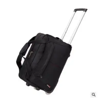 

Waterproof Travel Trolley Bag Nylon Cabin Travel Luggage Trolley Bag Luggage Suitcase Travel Bags On Wheel Wheeled Rolling Bags