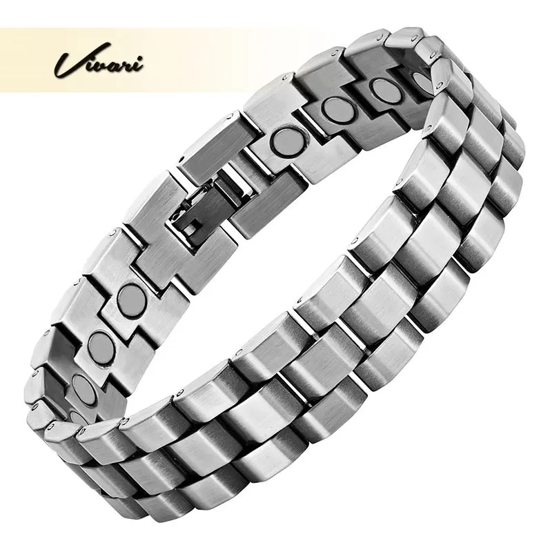

Vivari Healing Health Men's Bracelets&Bangles Health Care Elements Promote Blood Circulation Remove Pain Anniversary